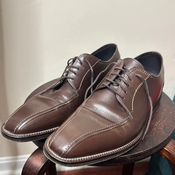 Hugo Boss | Shoes | Hugo Boss Brown Mens Dress Shoes Size 95  display picture 3